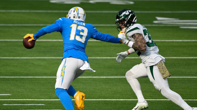 Chargers WR Keenan Allen on Jets safety Ashtyn Davis